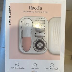 Vanity Planet Raedia face and body cleansing system. Unopened box- sealed.